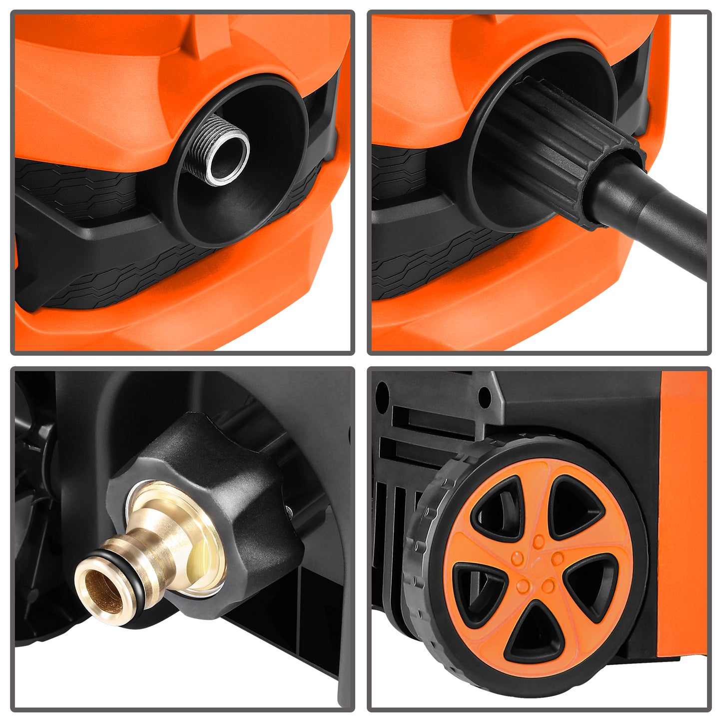 HERRAMIENTAS HIGH PRESSURE WASHER - ORANGE