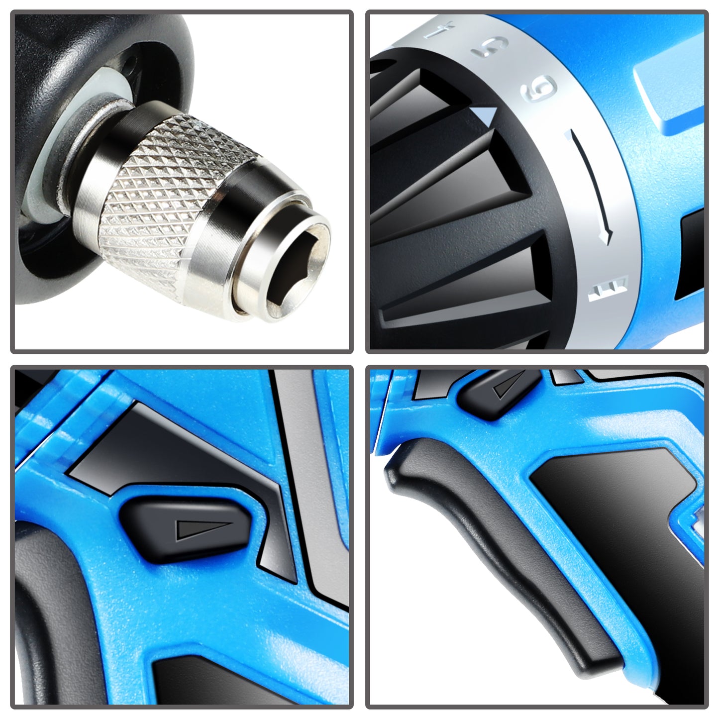 HERRAMIENTAS 3.6V - WITH LED WORKLIGHT - BLUE