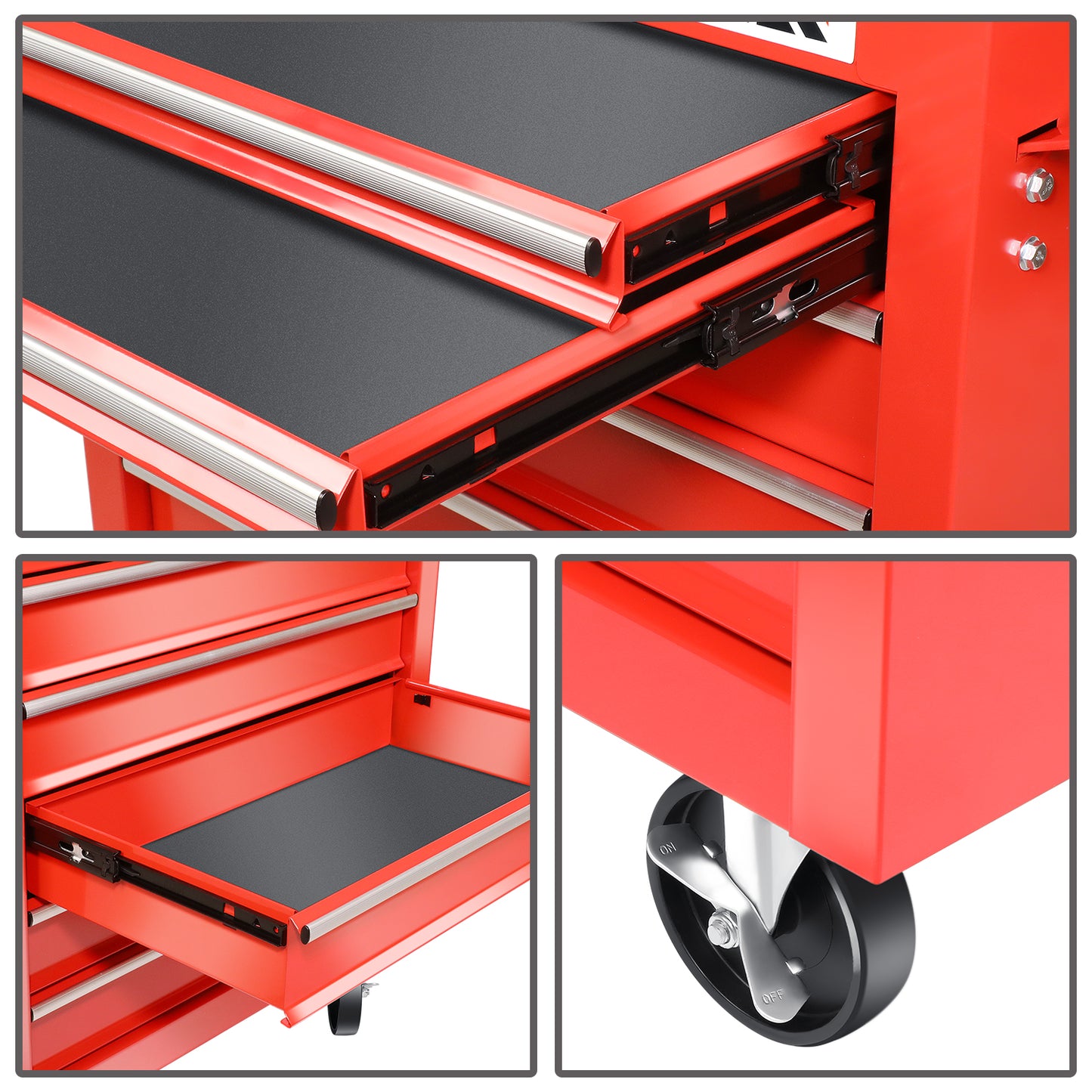 HERRAMIENTAS 7 DRAWERS - PLASTIC - TOP ROLLER CABINET