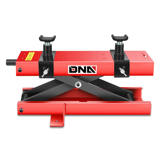 HERRAMIENTAS 1100LBS MINI MOTORCYCLE LIFT 2 IN 1 WITH RUBBER MAT