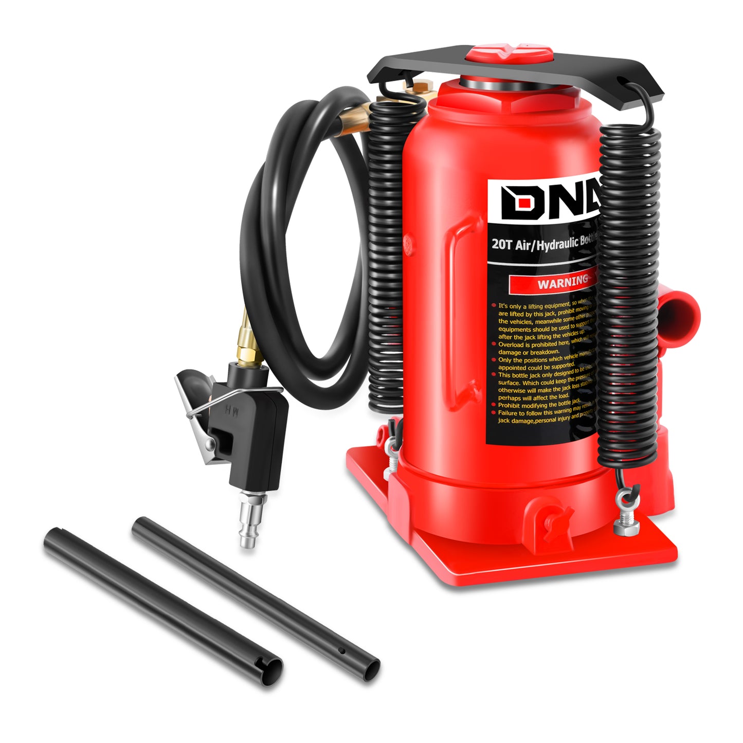 HERRAMIENTAS 20T AIR HYDRAULIC JACK - MAINTENANCE OF AUTOMOBILES / AGRICULTURAL VEHICLES / HEAVY TRUCKS / AS WELL AS MOBILE MACHINERY AND HEAVY EQUIPMENT