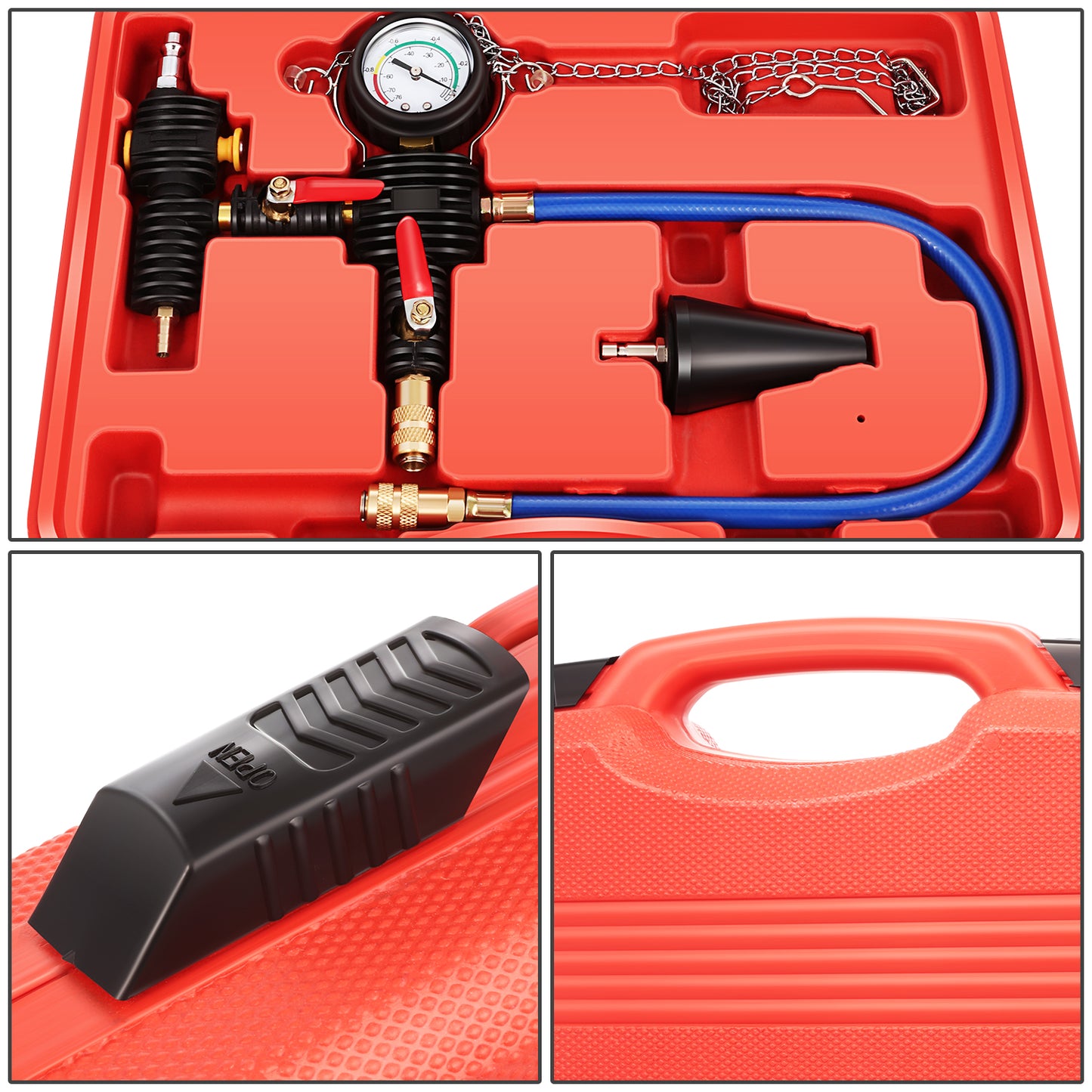 HERRAMIENTAS COOLING SYSTEM VACUUM PURGE & REFILL KIT