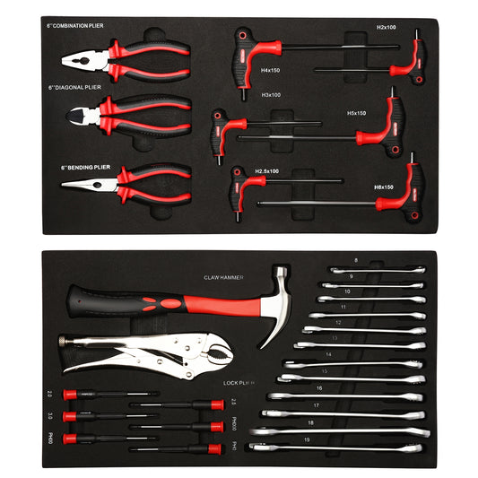 HERRAMIENTAS 6 DRAWERS - WITH 79PCS HAND TOOLS