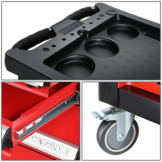 HERRAMIENTAS 6 DRAWERS - PLASTIC - TOP ROLLER CABINET