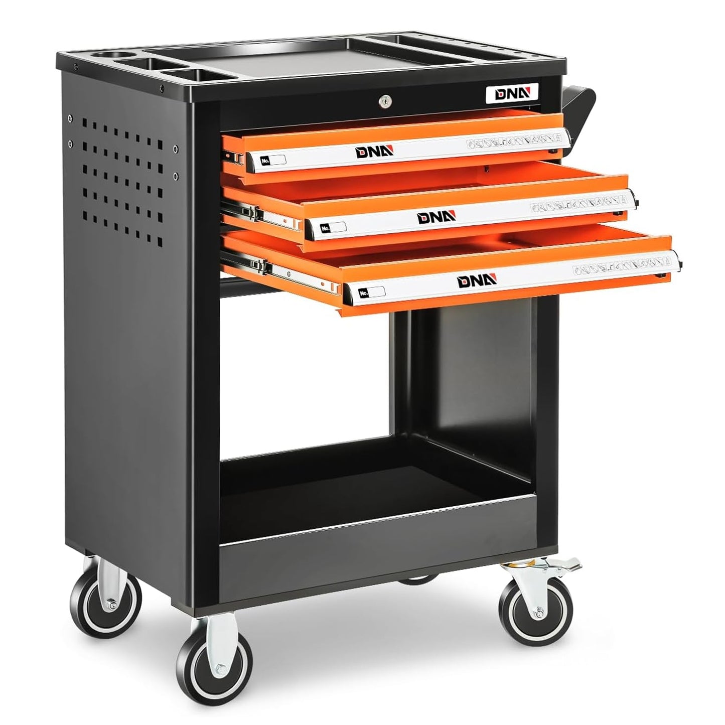 HERRAMIENTAS 3 DRAWERS - PLASTIC - TOP ROLLER CABINET