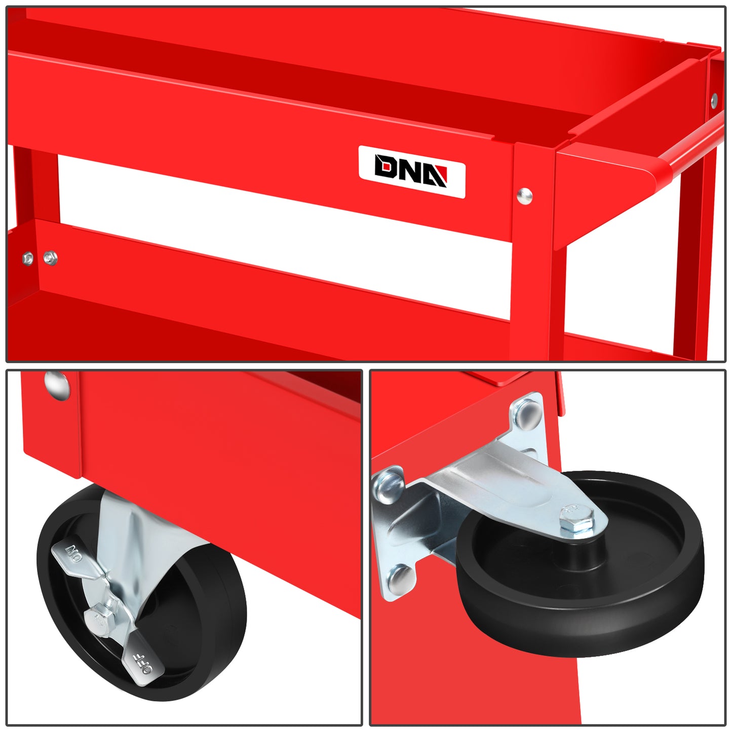 HERRAMIENTAS TOOL TROLLEY 3 LEVEL - MAX LOAD:100KGS