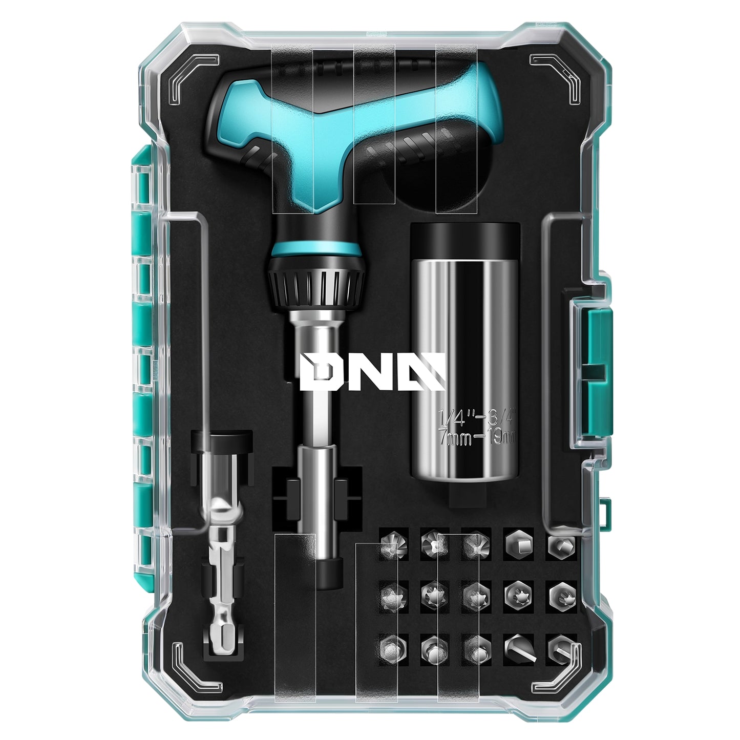 HERRAMIENTAS 19PCS - T-HANDLE SCREWDRIVER SET