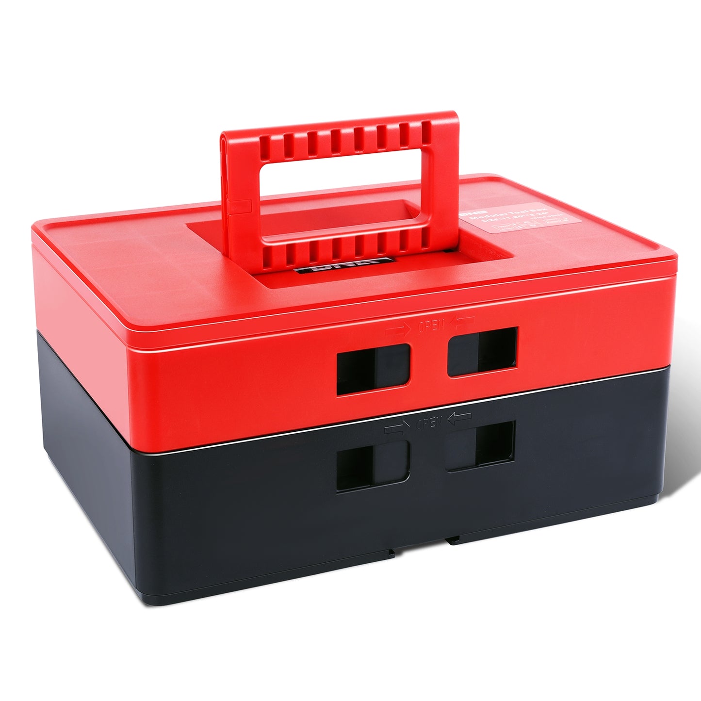 HERRAMIENTAS PLASTIC TOOL BOX - RED