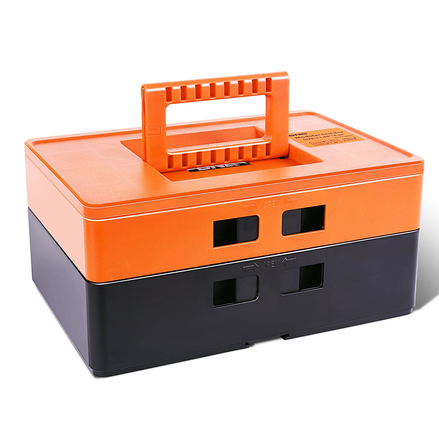 HERRAMIENTAS PLASTIC TOOL BOX - ORANGE
