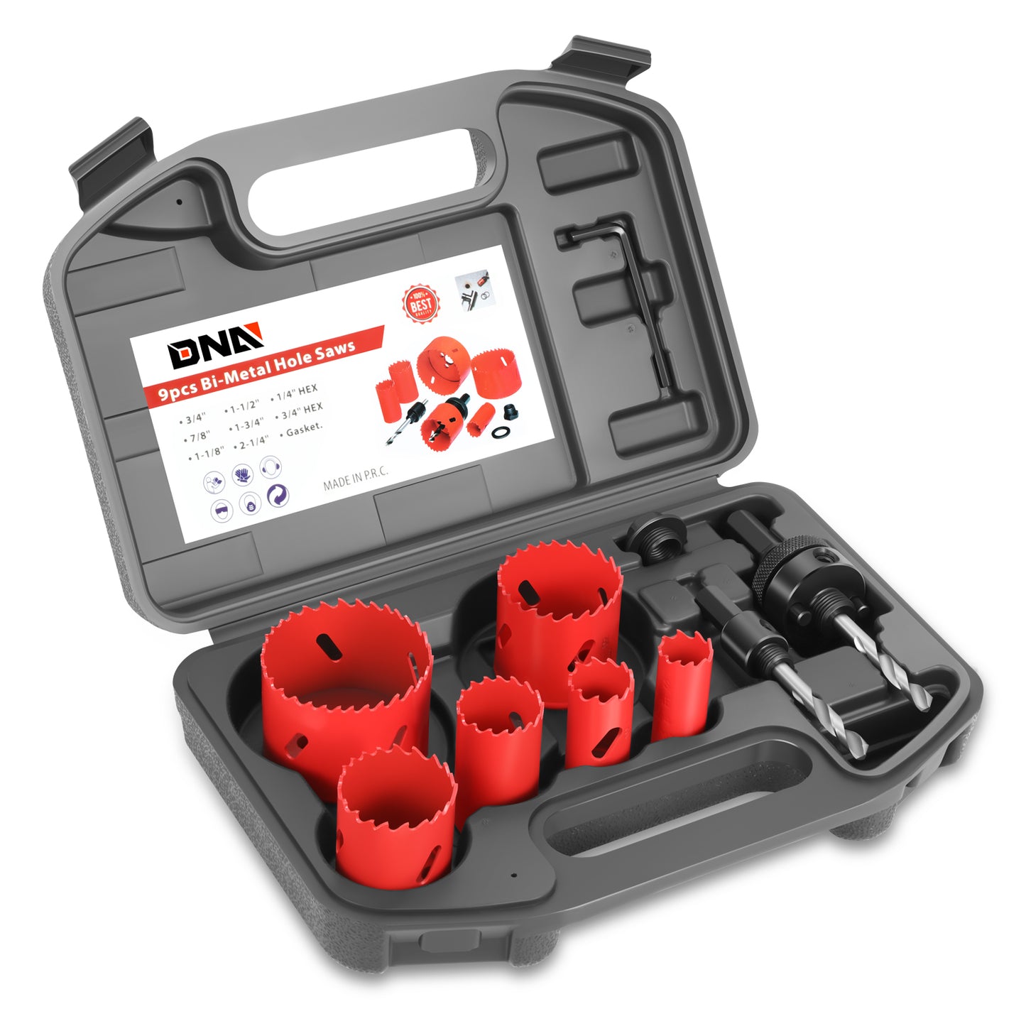 HERRAMIENTAS 13PCS - BI-METAL