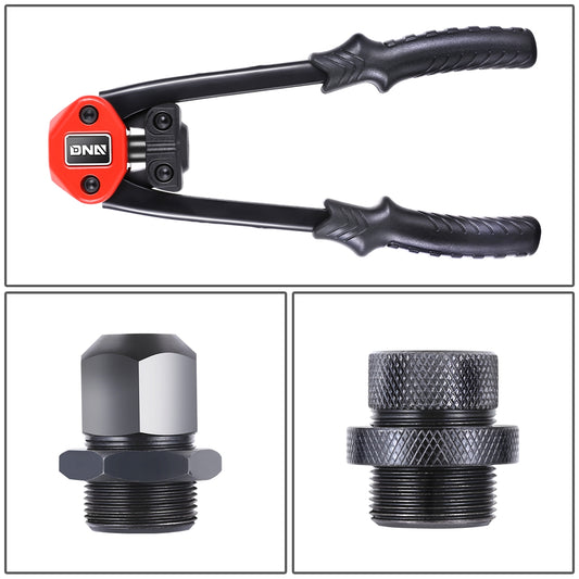 HERRAMIENTAS HAND RIVET SET - TWO-IN-ONE - 12"