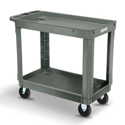 HERRAMIENTAS SMALL TRAY TOP CLEANING SERVICE CART (2 LAYERS)