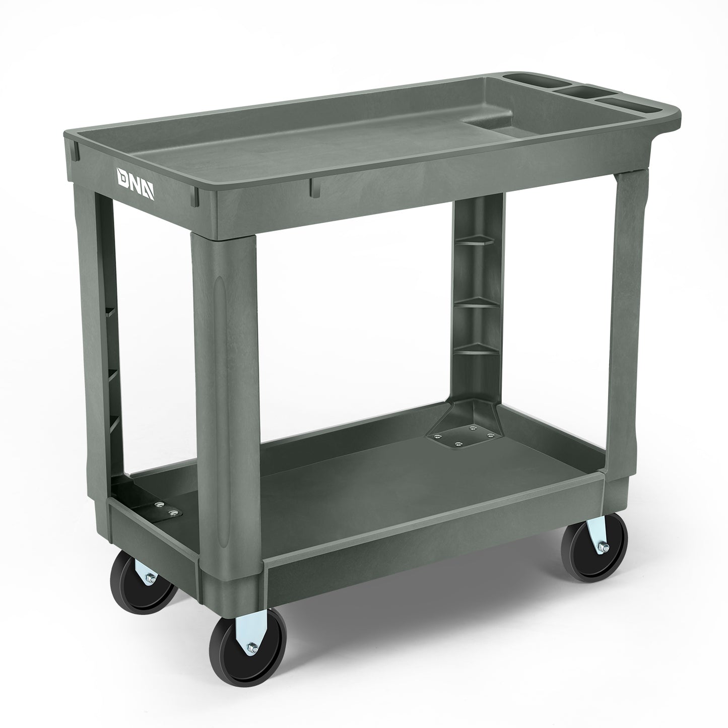HERRAMIENTAS SMALL TRAY TOP CLEANING SERVICE CART (2 LAYERS)