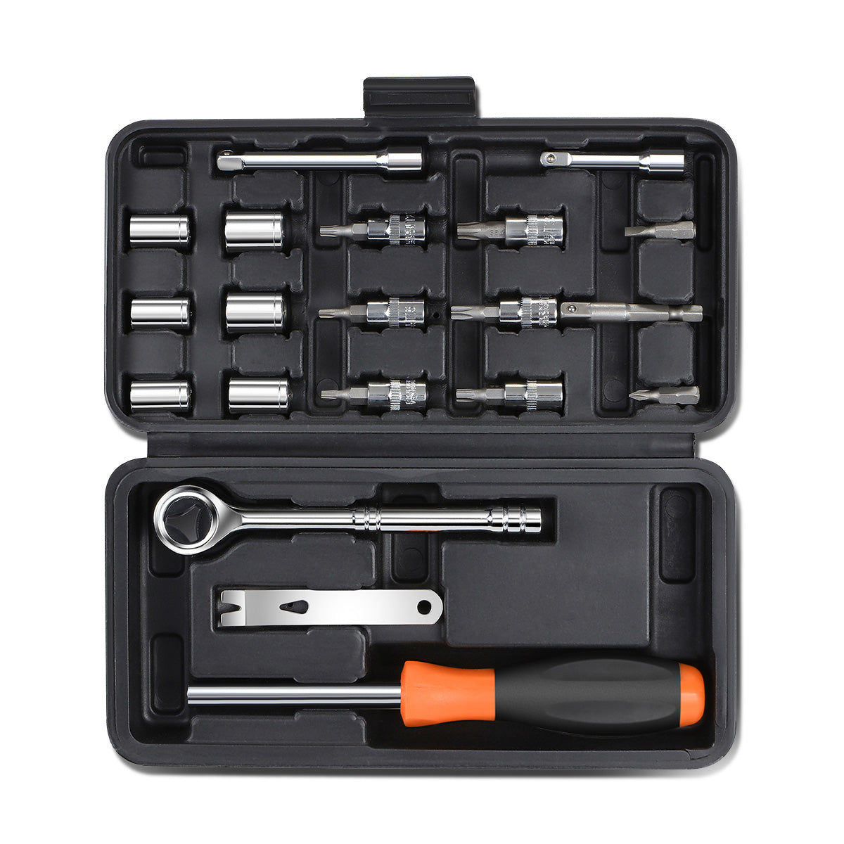 HERRAMIENTAS DNA LOGO - HEADLIGHT TOOL KIT - 20PCS - BLACK / ORANGE