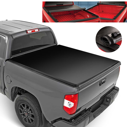 TAPADERA DE CAJUELA TONNEAU COVER - ROLL-UP - 22 - PRESENT TOYOTA TUNDRA WITH 5-1/2' BED