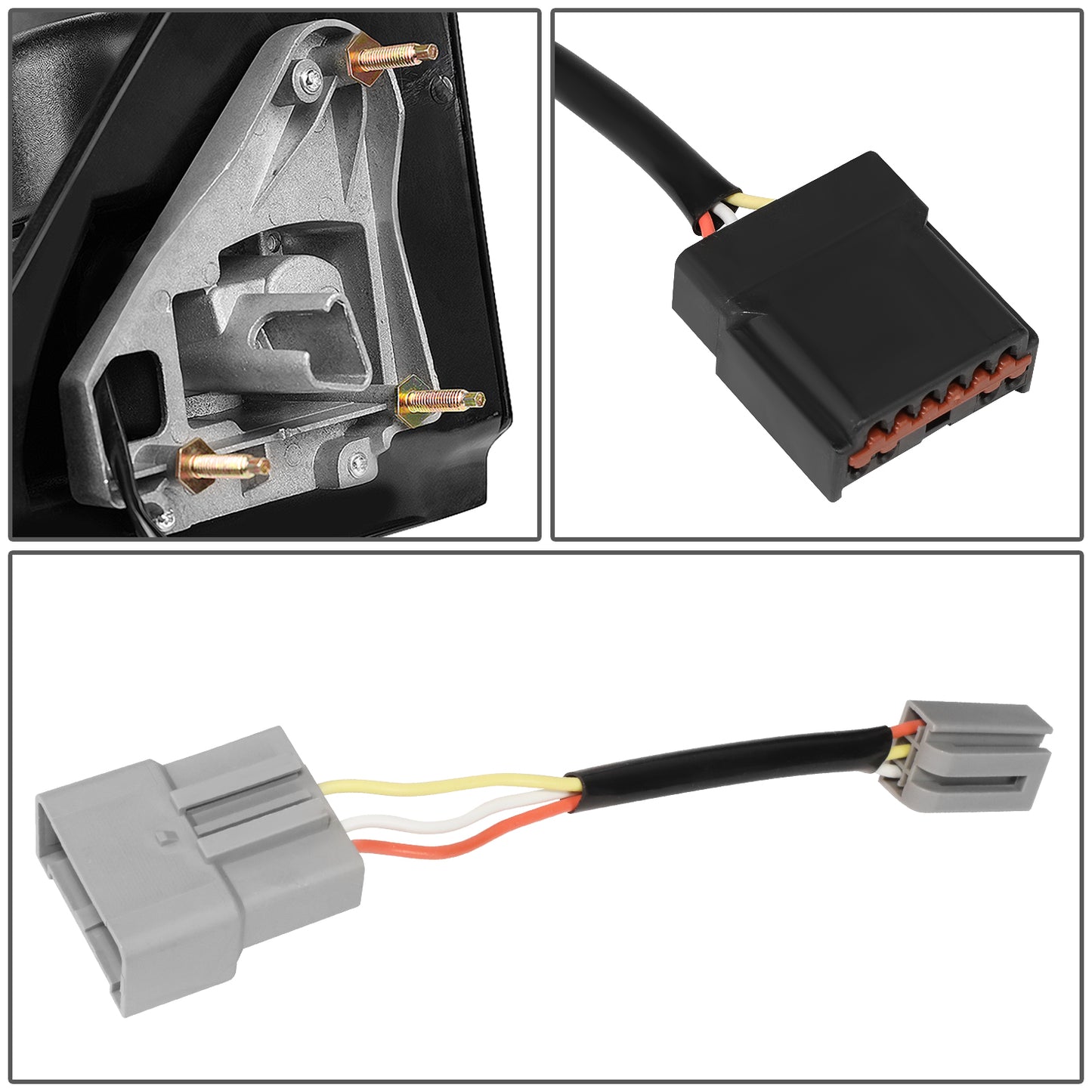 RETROVISORES EXTENDIBLES TOWING MIRROR - 97-03 FORD F-150 - PAIR - POWERED W/O HEATED W/O SIGNAL - FITS STANDARD AND EXTENDED CAB ONLY, DOES NOT FIT CREW CAB - CHROME