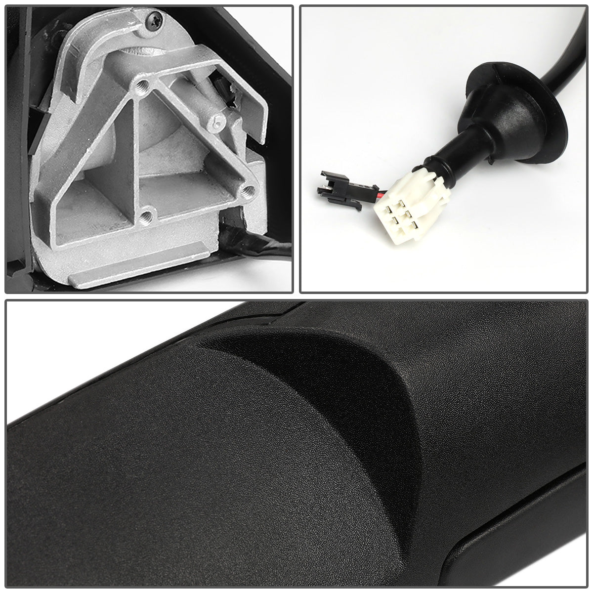 RETROVISORES EXTENDIBLES TOWING MIRROR - 98-02 DODGE RAM 1500, 2500, 3500 - PAIR - POWERED W/ HEATED - LED AMBER SIGNAL - CHROME