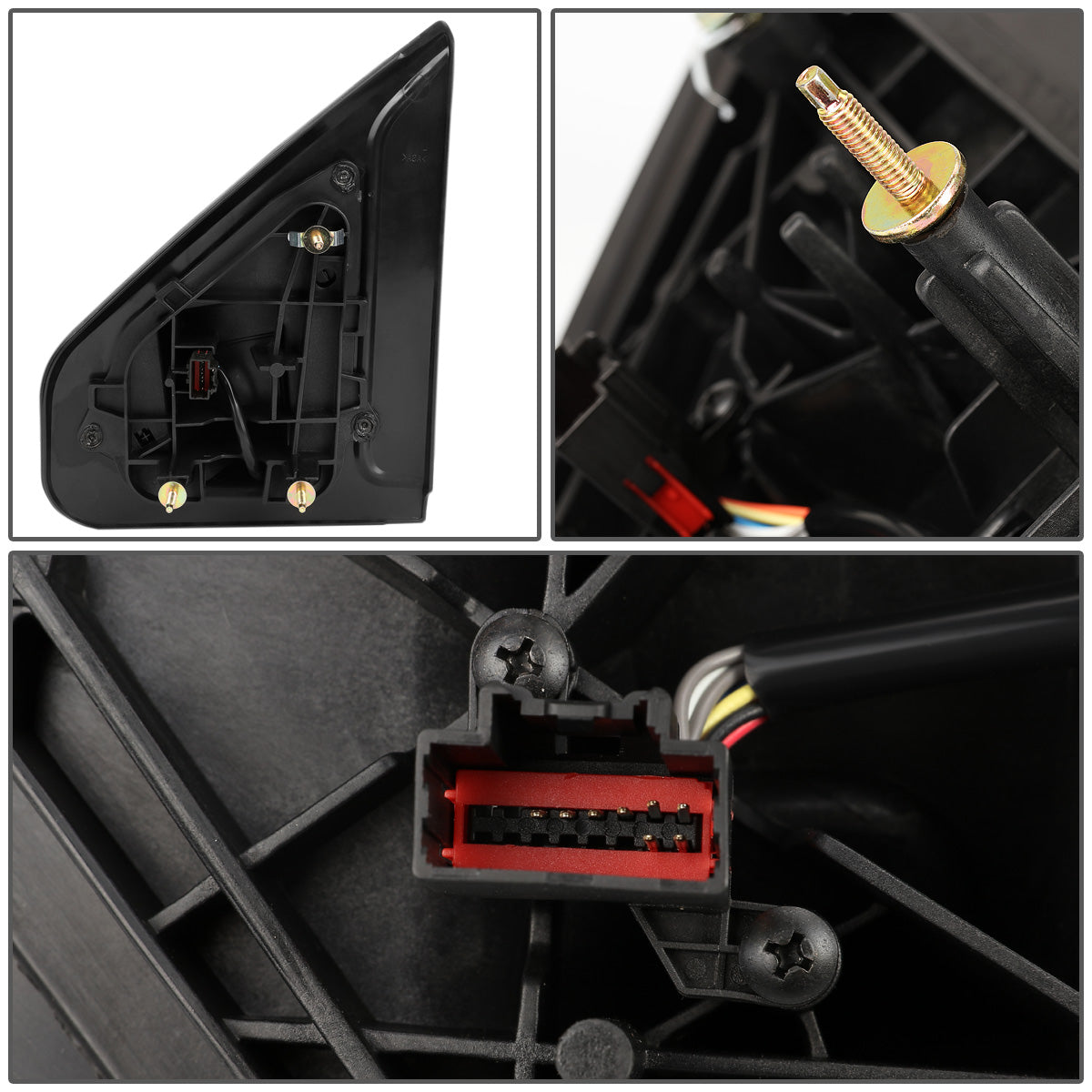 RETROVISORES EXTENDIBLES TOWING MIRROR - 04-14 FORD F-150 - RIGHT - POWERED W/ HEATED - AMBER SIGNAL - CHROME