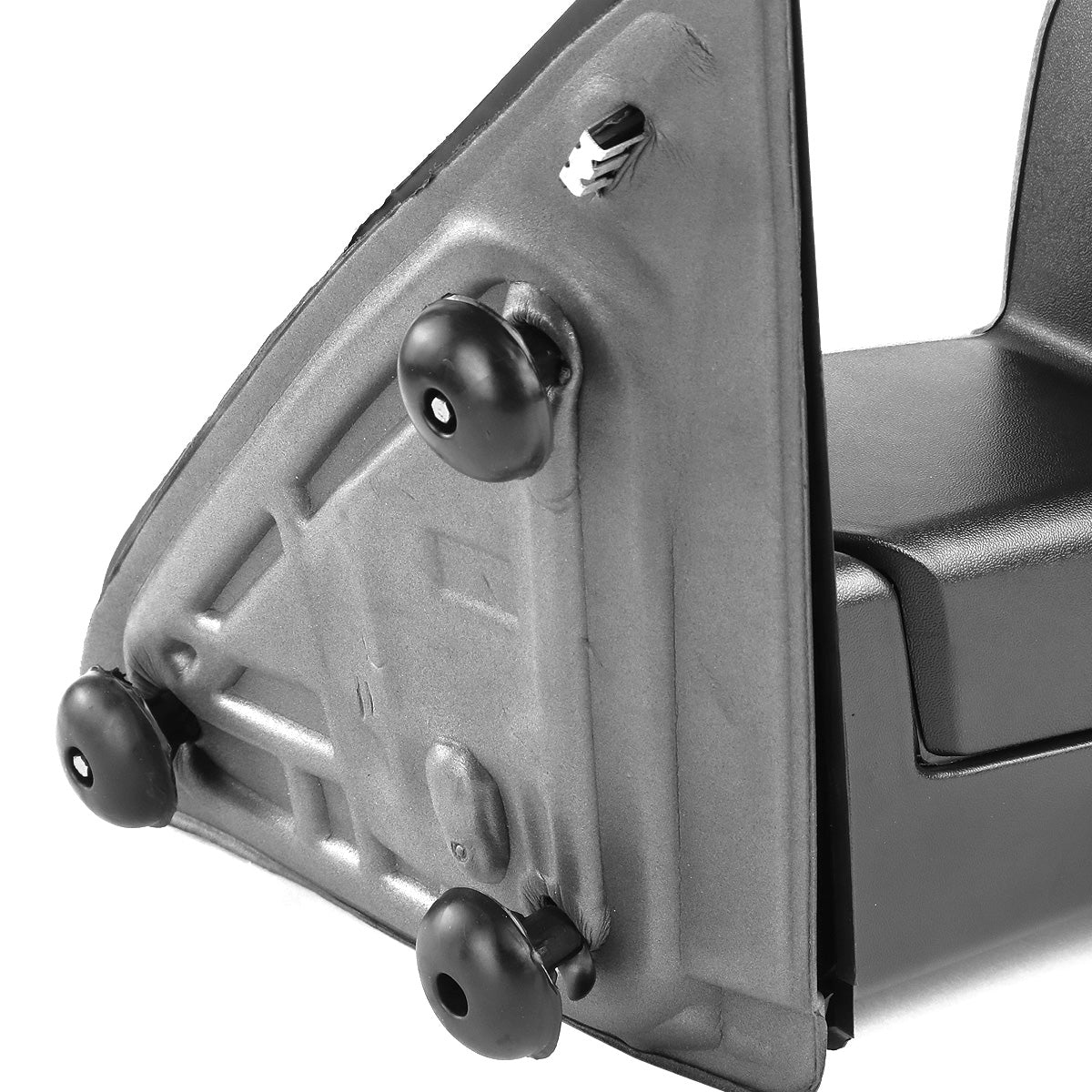 RETROVISORES EXTENDIBLES TOWING MIRROR - 09-16 DODGE RAM 1500 / 10-16 DODGE RAM 2500, 3500, 4500, 5500 - OE STYLE - RIGHT - MANUAL W/ HEATED W/O SIGNAL - BLACK