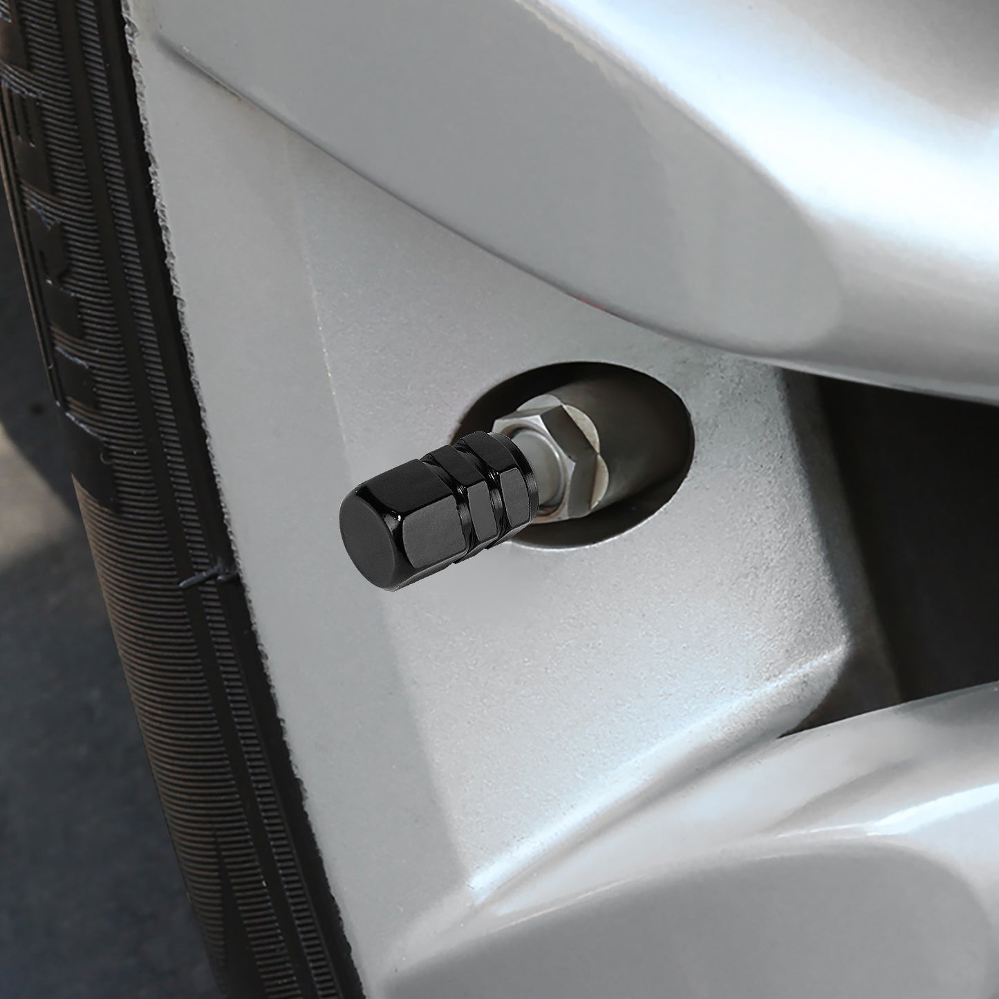 ACCESORIOS RT 059 - HEX STYLE W/ MID CUT OUTS - BLACK