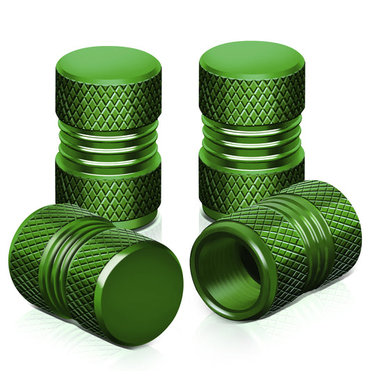 ACCESORIOS 17MM / 1.00" TALL - KNURLED STYLE - GREEN