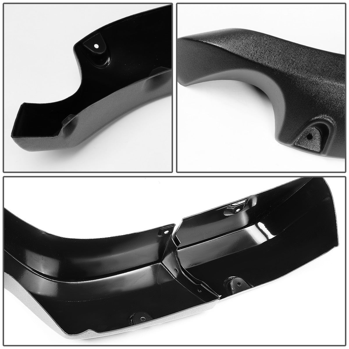 CANTONERAS 07-14 FJ CRUISER - POCKET-RIVETED STYLE - GLOSSY - BLACK