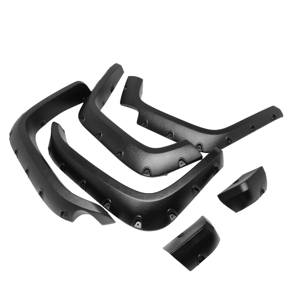 CANTONERAS 07-14 FJ CRUISER - POCKET-RIVETED STYLE - GLOSSY - BLACK