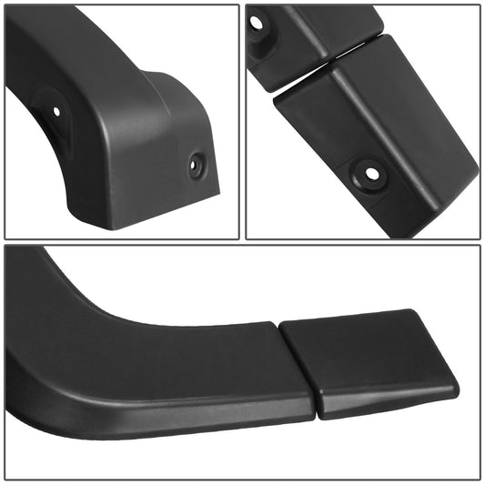 CANTONERAS 14-18 CHEVROLET SILVERADO 1500/15-19 CHEVROLET SILVERADO 2500 HD, 3500 HD - FITS FLEETSIDE MODELS ONLY. EXCLUDES DUALLY MODELS - 4PCS - MATTE BLACK