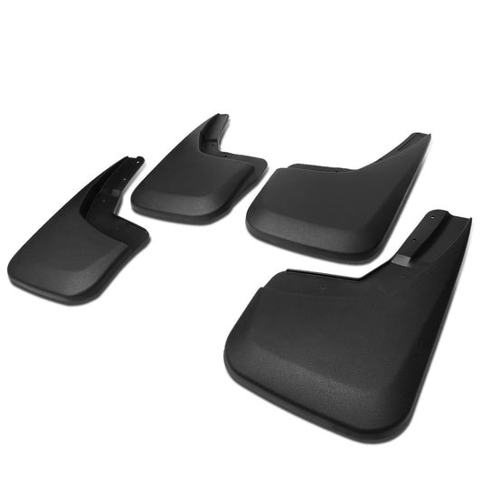 SALPICADERAS MUD GUARD FLAPS - 14-18 CHEVY SILVERADO 1500 / 15-18 CHEVY SILVERADO 2500HD, 3500HD - DOES NOT FIT DUALLY MODELS - 4PCS - MATTE BLACK