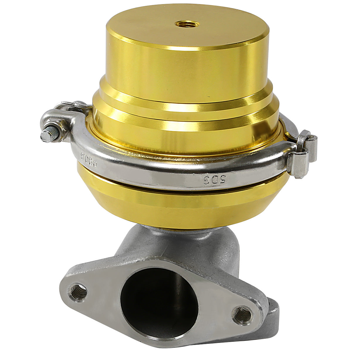 VALVULA DE ALIVIO WASTEGATE - 38MM - V-BAND - GOLD - MA4-1-6
