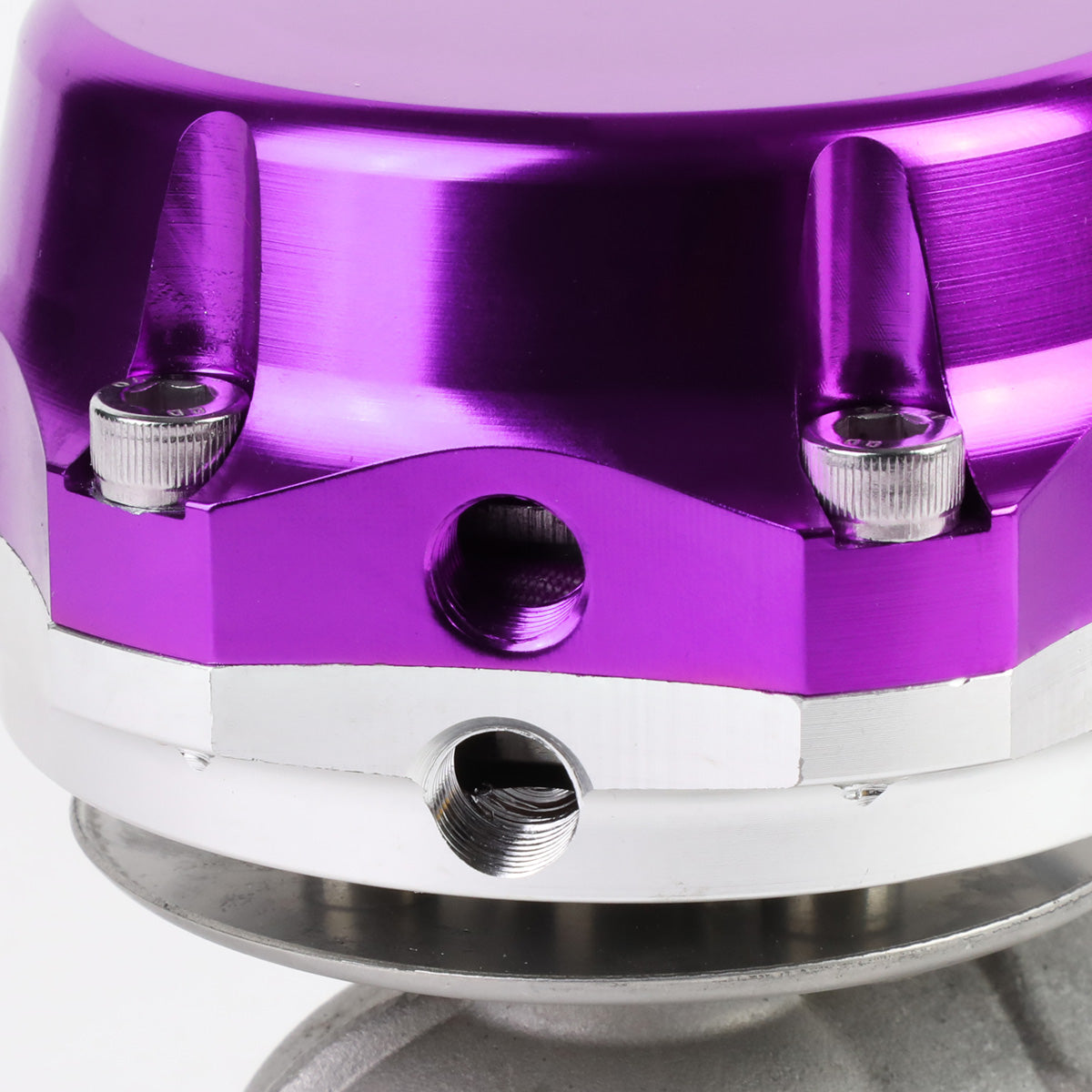 VALVULA DE ALIVIO WASTEGATE - 38MM - CAST STEEL - SHORTY - 7PSI / 13PSI - PURPLE