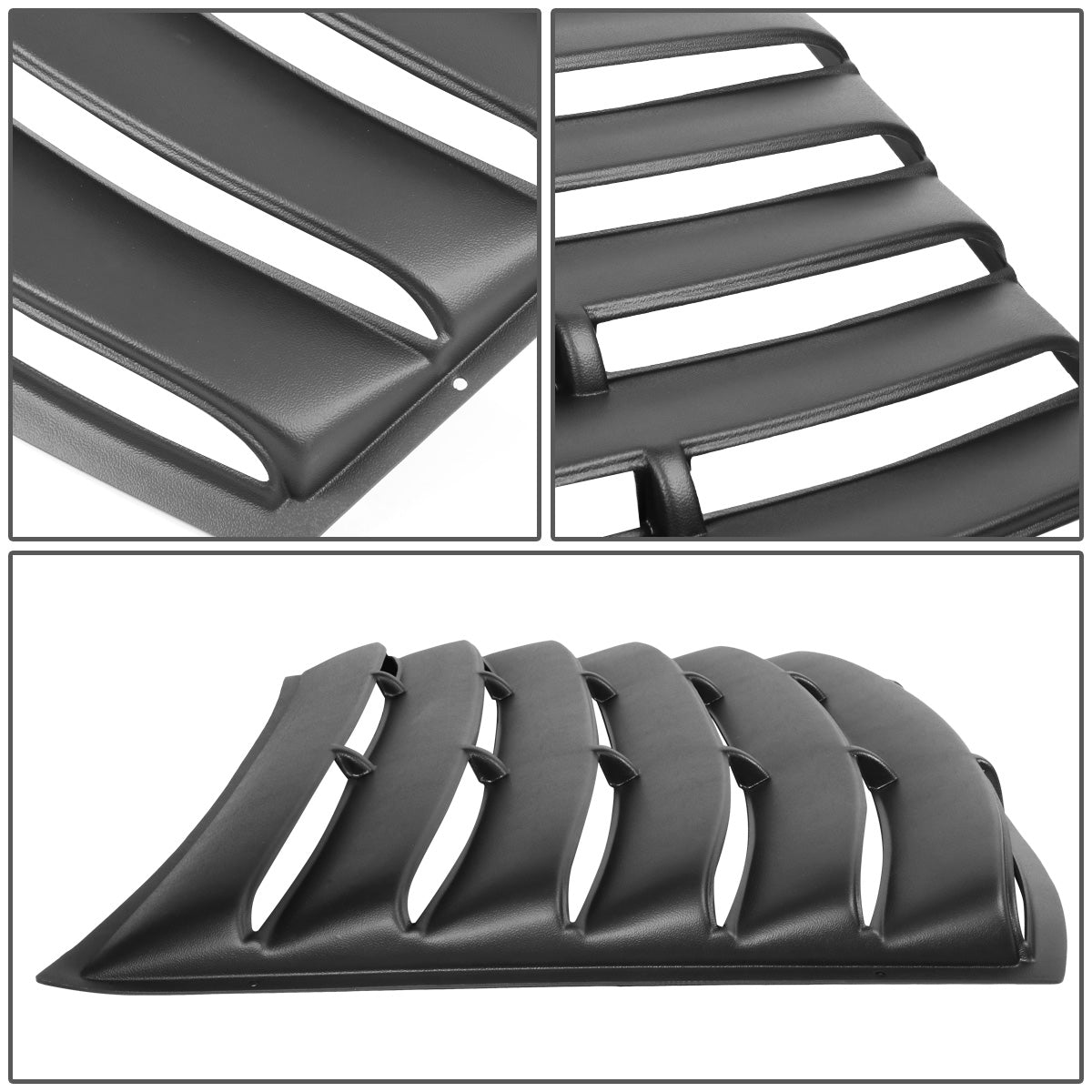 PERSIANA TRASERA REAR WINDOW LOUVER - 10-15 CHEVY CAMARO - 1PC - BLACK