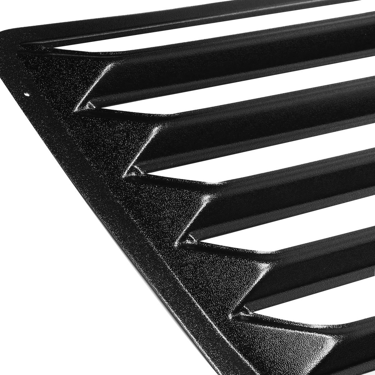 PERSIANA TRASERA REAR WINDOW LOUVER - 97-17 CHEVY EXPRESS 1500, 2500, 3500 / 97-17 GMC SAVANA 1500, 2500, 3500, 4500 - 2PCS - BLACK