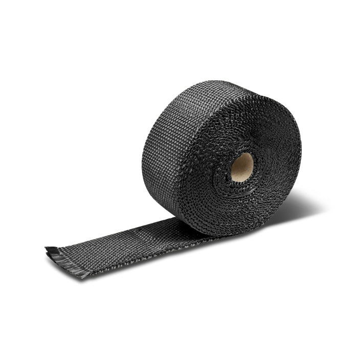 PROTECTOR HEADERS EXHAUST HEAT WRAP - TYPE-1 - 7.5M - 2" X 1/16" X 25' - BLACK