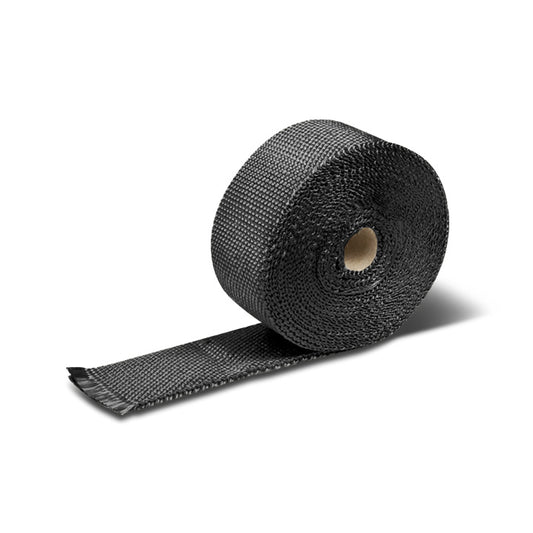 PROTECTOR HEADERS EXHAUST HEAT WRAP - TYPE-1 - 7.5M - 2" X 1/16" X 25' - BLACK