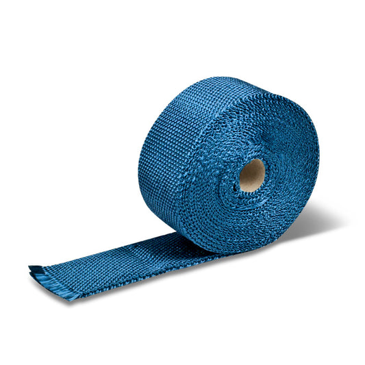 PROTECTOR HEADERS EXHAUST HEAT WRAP - TYPE-1 - 7.5M - 2" X 1/16" X 25' - BLUE