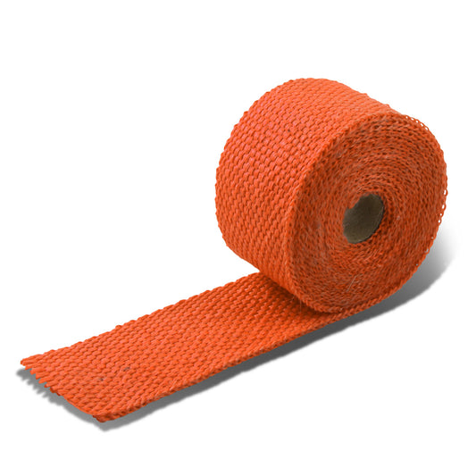 PROTECTOR HEADERS EXHAUST HEAT WRAP - TYPE-1 - 15 FEET - 2" X 1/16" X 15' - ORANGE