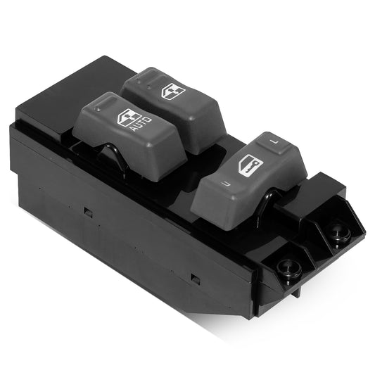 INTERRUPTOR ELEVADOR ELECTRICO 99-02 CHEVY SILVERADO 1500, 2500, 2500HD, 3500, GMC SIERRA 1500, 2500, 2500HD, 3500 - DRIVER SIDE - BLACK