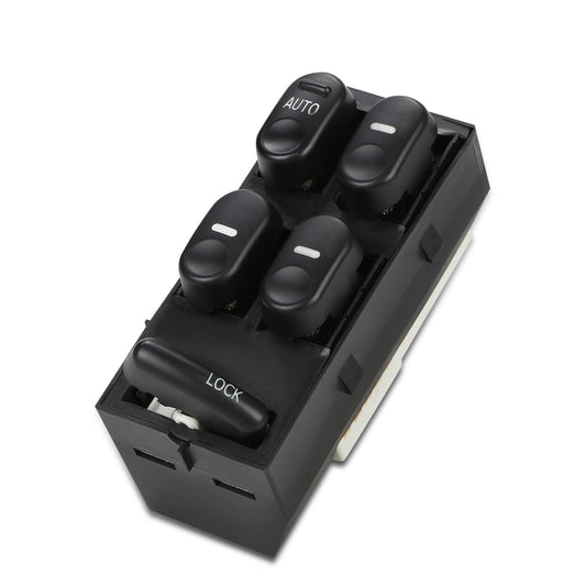 INTERRUPTOR ELEVADOR ELECTRICO 97-05 BUICK CENTURY / 97-04 BUICK REGAL - DRIVER SIDE - BLACK