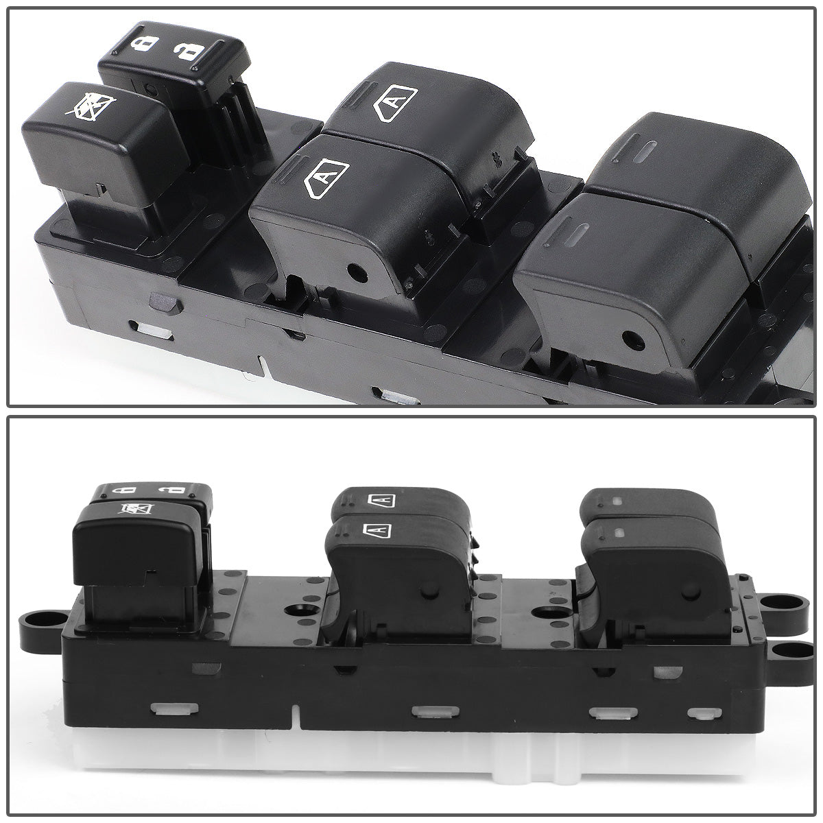 INTERRUPTOR ELEVADOR ELECTRICO 07-12 NISSAN PATHFINDER - DRIVER SIDE - BLACK