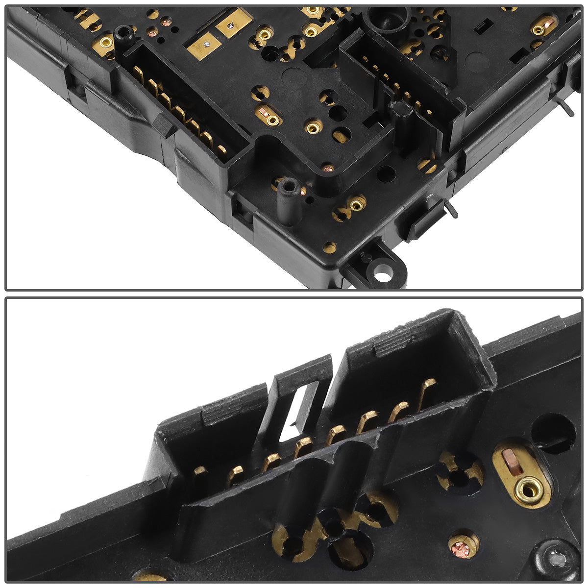 INTERRUPTOR ELEVADOR ELECTRICO 98-03 MERCEDES-BENZ ML320 / 99-01 MERCEDES-BENZ ML430 / 02-03 MERCEDES-BENZ ML500, ML55 - FRONT CENTER - BLACK