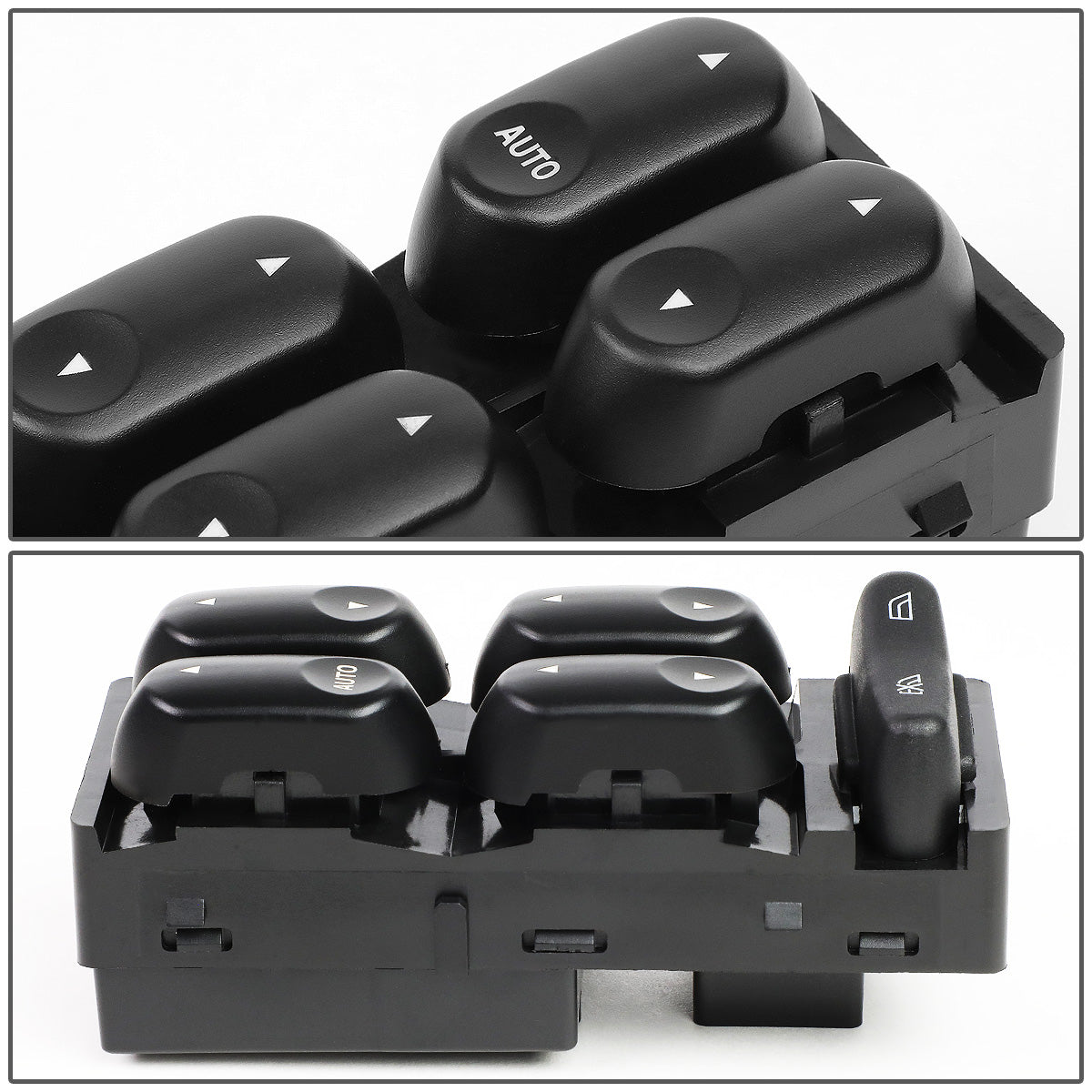 INTERRUPTOR ELEVADOR ELECTRICO 00-07 FORD TAURUS / 00-05 MERCURY SABLE - DRIVER SIDE - BLACK