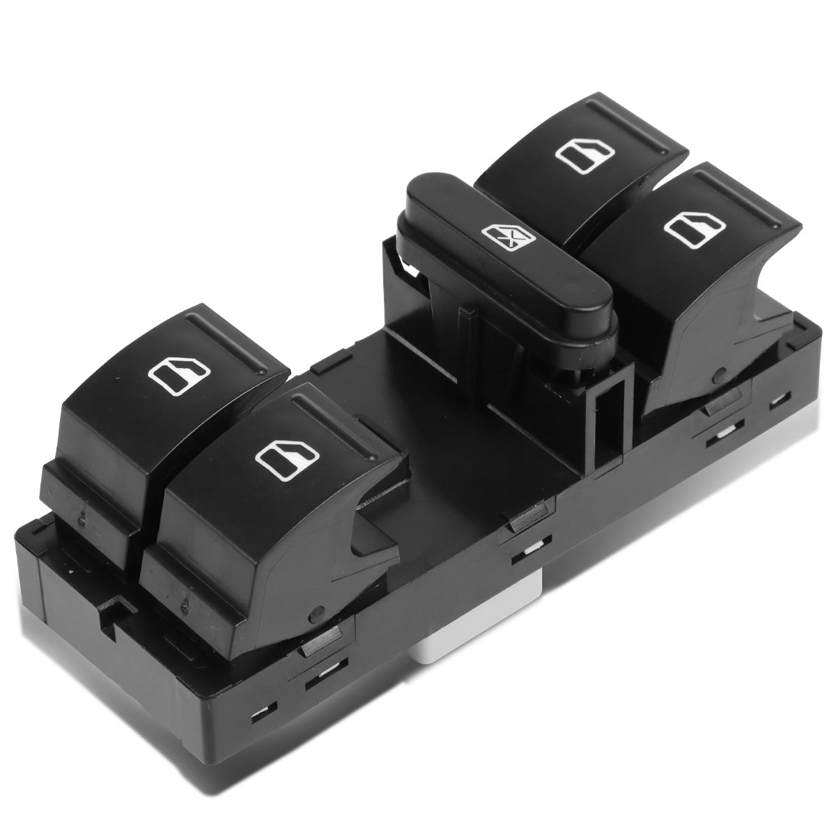 INTERRUPTOR ELEVADOR ELECTRICO 09-17 VOLSKWAGEN CC, VOLKSWAGEN TIGUAN / 10-13 VOLKSWAGEN GOLF / 07-13 VOLKSWAGEN GTI / 05-17 VOLKSWAGEN JETTA / 06-17 VOLKSWAGEN PASSAT / 06-09 VOLKSWAGEN RABBIT - DRIVER SIDE - BLACK