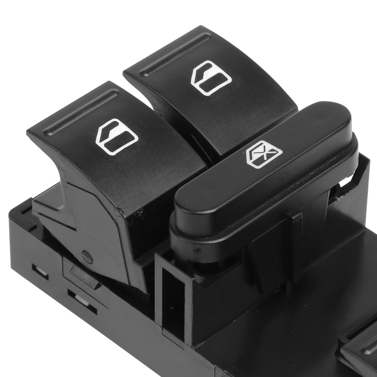 INTERRUPTOR ELEVADOR ELECTRICO 09-17 VOLSKWAGEN CC, VOLKSWAGEN TIGUAN / 10-13 VOLKSWAGEN GOLF / 07-13 VOLKSWAGEN GTI / 05-17 VOLKSWAGEN JETTA / 06-17 VOLKSWAGEN PASSAT / 06-09 VOLKSWAGEN RABBIT - DRIVER SIDE - BLACK