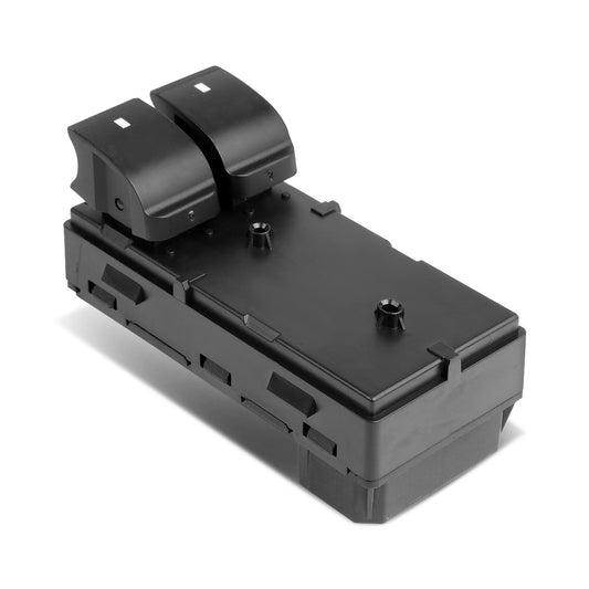INTERRUPTOR ELEVADOR ELECTRICO 08-11 CHEVY HHR / 07-13 CHEVY SILVERADO 1500, GMC SIERRA 1500 / 07-14 CHEVY SILVERADO 2500, 3500, GMC SIERRA 2500, 3500 - FITS 2-DR MODELS - DRIVER SIDE - BLACK