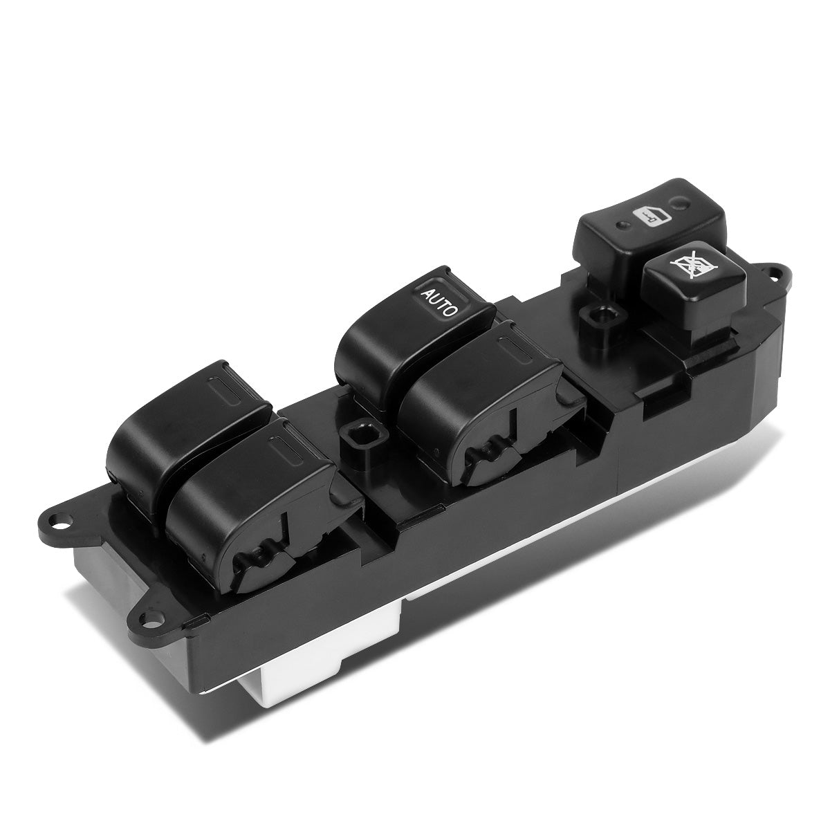 INTERRUPTOR ELEVADOR ELECTRICO 96-97 TOYOTA 4RUNNER / 89-96 TOYOTA CAMRY / 91-95 TOYOTA LAND CRUISER / 96-97 TOYOTA COROLLA, TOYOTA RAV4 / 95-97 TOYOTA TERCEL - FITS 4-DR MODELS - DRIVER SIDE - BLACK