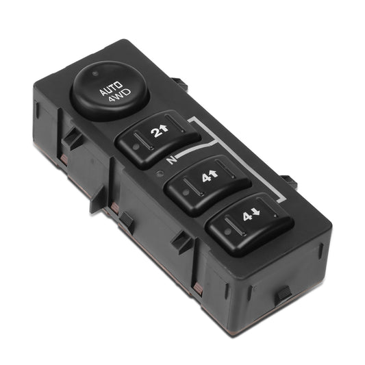 INTERRUPTOR ELEVADOR ELECTRICO 4X4 CONTROL SWITCH - 03-06 CADILLAC ESCALADE, ESV, EXT, CHEVY AVALANCHE 1500, AVALANCHE 2500, CHEVY SILVERADO 1500, CHEVY SILVERADO 2500, CHEVY SUBURBAN 1500, SUBURBAN 2500, CHEVY TAHOE , GMC SIERRA 1500, SIERRA 2500, GMC