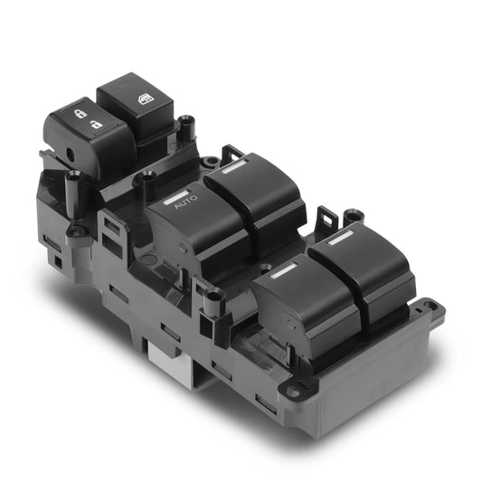 INTERRUPTOR ELEVADOR ELECTRICO 08-12 HONDA ACCORD 4-DR - FITS LX MODELS WITHOUT PREMIUM EQUIPMENT PACKAGE - DRIVER SIDE - BLACK