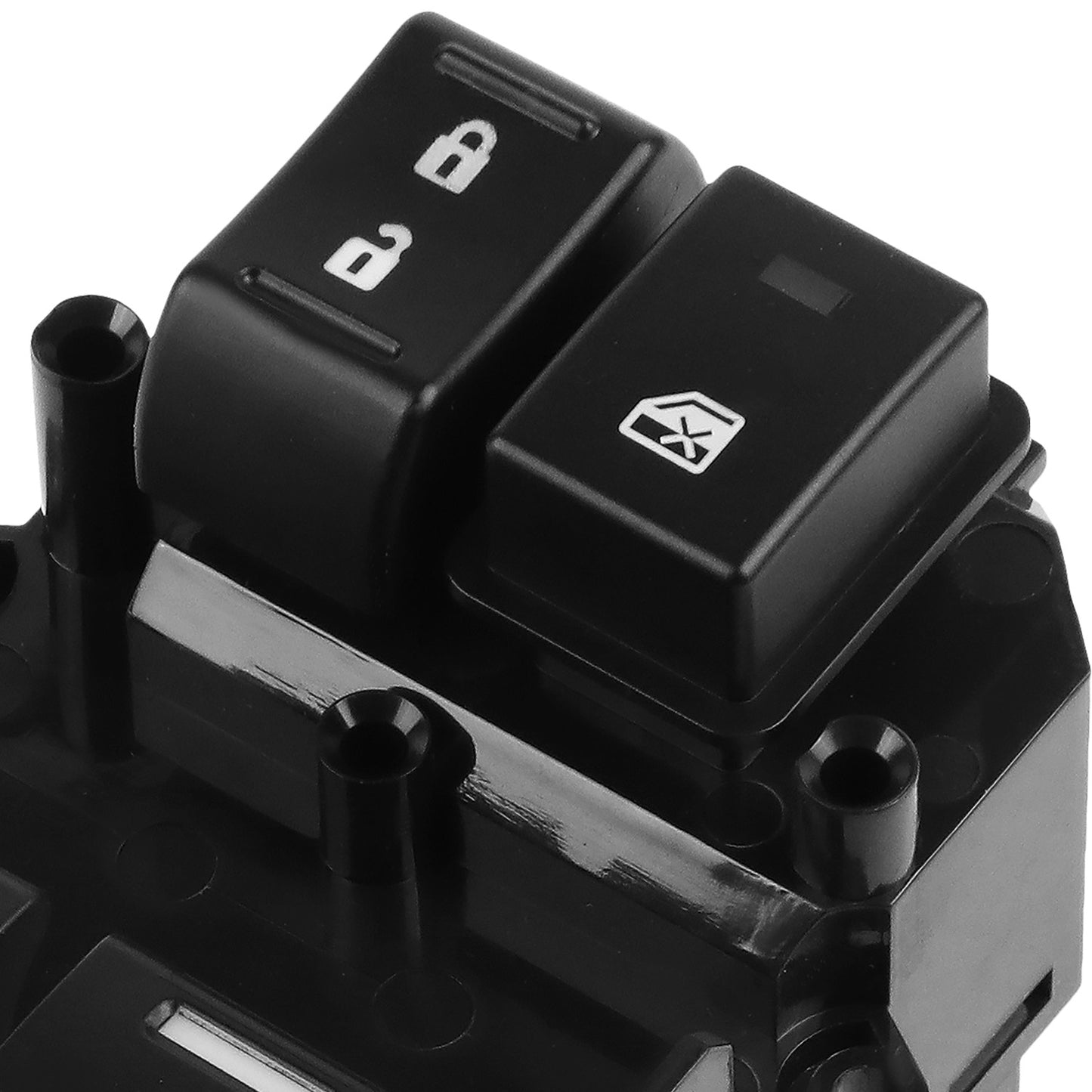 INTERRUPTOR ELEVADOR ELECTRICO 08-12 HONDA ACCORD 4-DR - FITS LX MODELS WITHOUT PREMIUM EQUIPMENT PACKAGE - DRIVER SIDE - BLACK