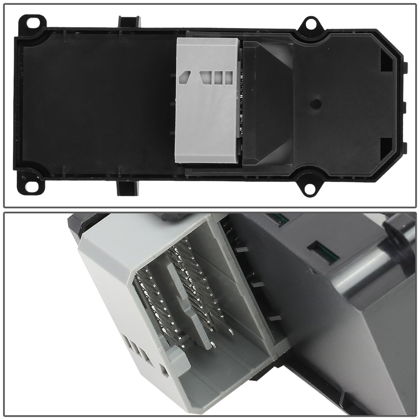 INTERRUPTOR ELEVADOR ELECTRICO 08-12 HONDA ACCORD 4-DR - FITS LX MODELS WITHOUT PREMIUM EQUIPMENT PACKAGE - DRIVER SIDE - BLACK